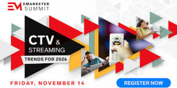 VAB at EMARKETER 2025 CTV and Streaming Virtual Summit | Fri, 11/14 @12:30pmET